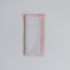 Contrast-edge Linen Napkin