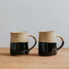 Dip Glaze Mug, Black