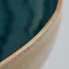 Close up of serving bowl rim