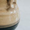 Closeup of Black and Grey Stripe Teapot and Maker Stamp