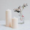 Natural Rapeseed Wax Chunky Candle, Handmade