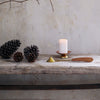 Wood and Brass Candle Snuffer