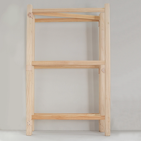 Handmade wooden clothes horse