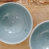 Rustic Stoneware Bowl, Blue